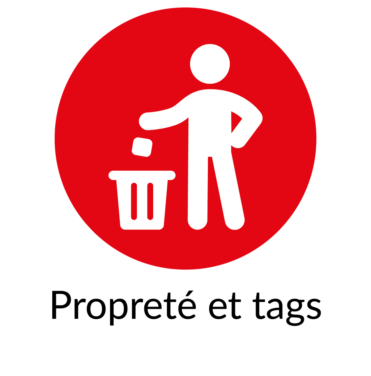 Propreté et tags